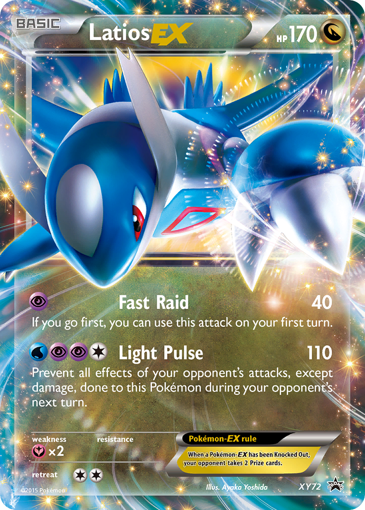 Latios EX (XY72) - XY Black Star Promos Pokémon Card