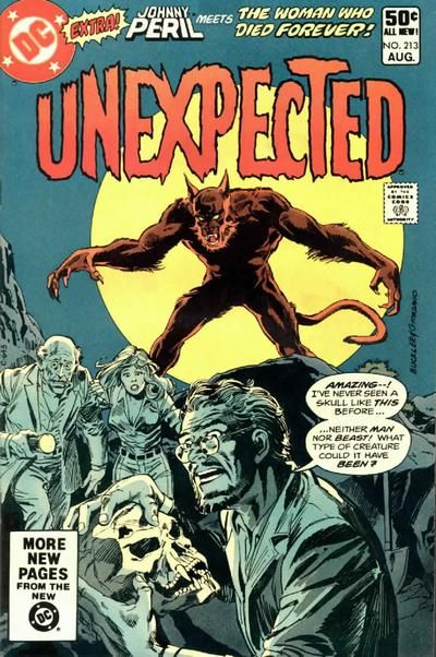 The Unexpected #213 Comic