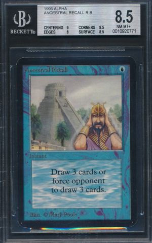 Ancestral Recall (Alpha)