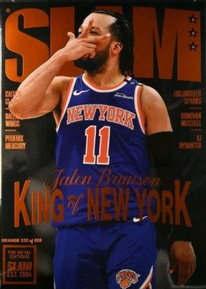 Slam #256 (Brunson Orange Metal Variant)