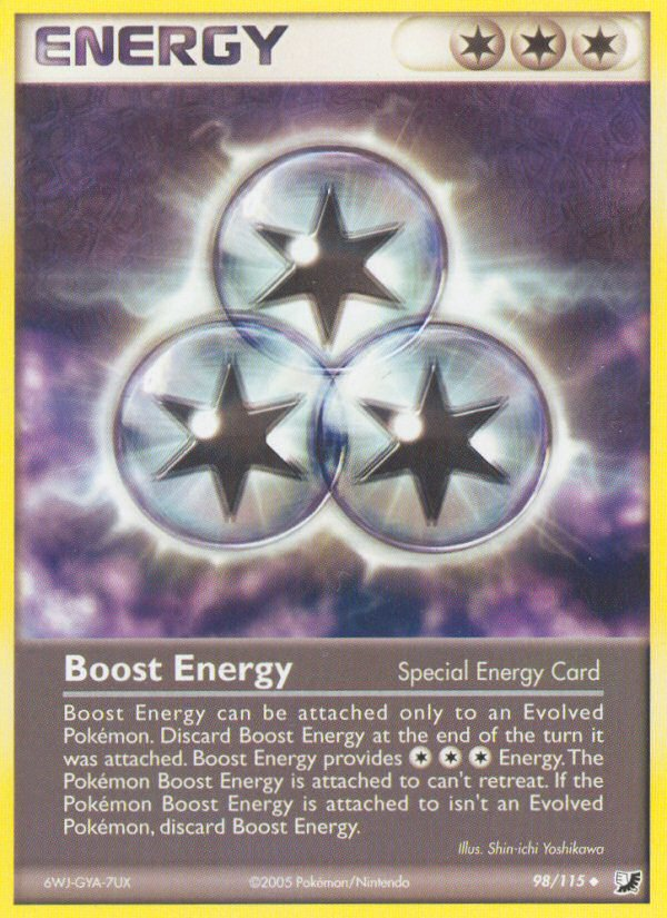 Boost Energy (98/115) - Unseen Forces Pokémon Card