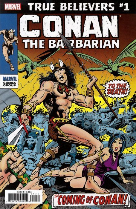 True Believers: Conan the Barbarian #1 Comic