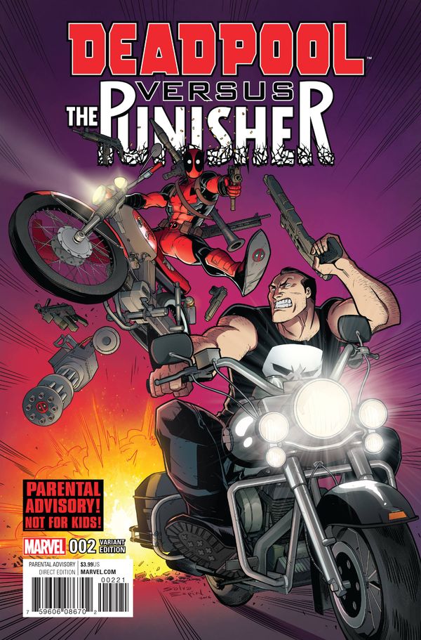 Deadpool Vs the Punisher #2 (A Variant)