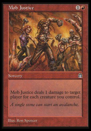 Mob Justice (Stronghold) Trading Card