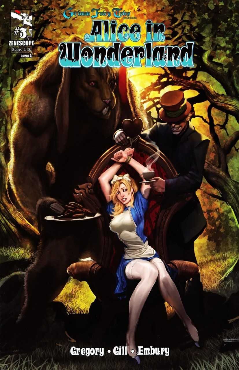 Grimm Fairy Tales presents Alice In Wonderland #3 Comic