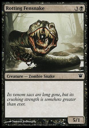 Rotting Fensnake (Innistrad) Trading Card