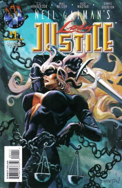 Neil Gaiman's Lady Justice #1 Comic