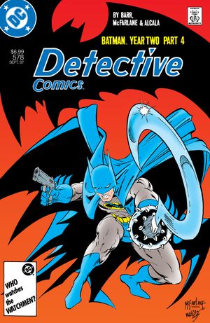 Detective Comics #578 (Facsimile Edition Cvr C Todd Mcfarlane Foil Variant)