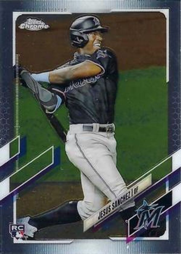 Jesus Sanchez 2021 Topps Chrome Baseball #101