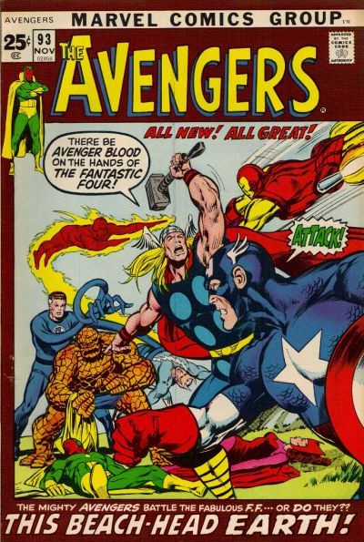 Avengers #93 Comic