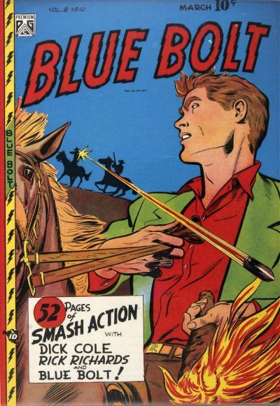 Blue Bolt Comics #v8#10 [88] Comic