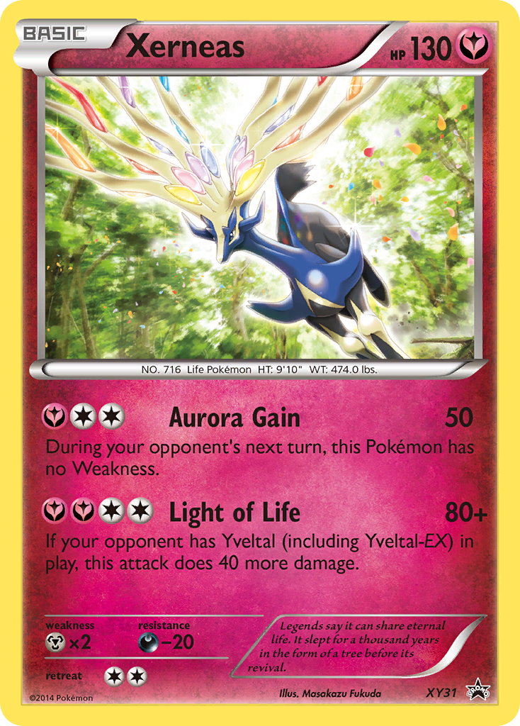 Xerneas (XY31) - XY Black Star Promos Pokémon Card