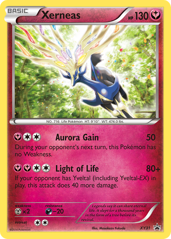 Xerneas (XY31) - XY Black Star Promos