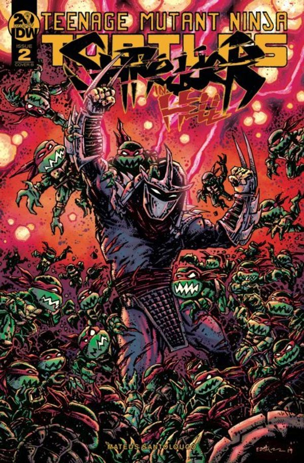 Teenage Mutant Ninja Turtles: Shredder in Hell #2 (Cover B Eastman)