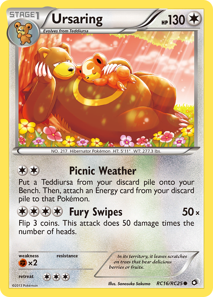 Ursaring (RC16) - Legendary Treasures Pokémon Card