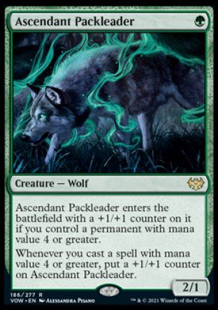 Ascendant Packleader (Innistrad: Crimson Vow) Trading Card