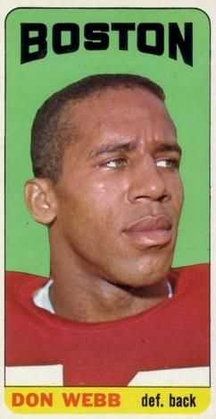 Don Webb 1965 Topps #21 Sports Card