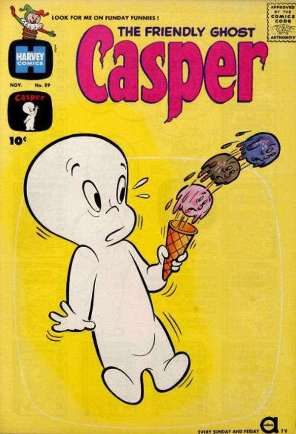 Friendly Ghost, Casper, The #39