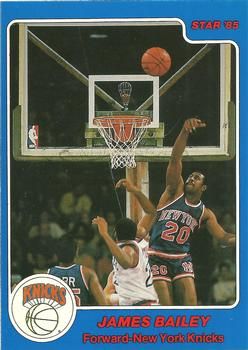 James Bailey 1984 Star #26 Sports Card