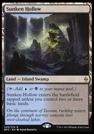 Sunken Hollow (Battle for Zendikar)