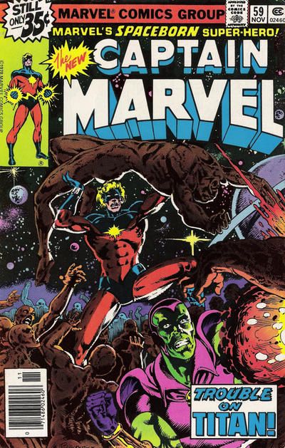Captain Marvel #59 Comic