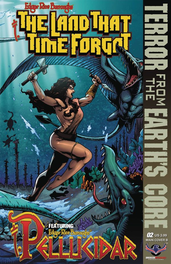 Land That Time Forgot From Earths Core #2 (Connecting Cover B)