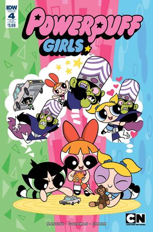 Powerpuff Girls #4 (Subscription Variant)