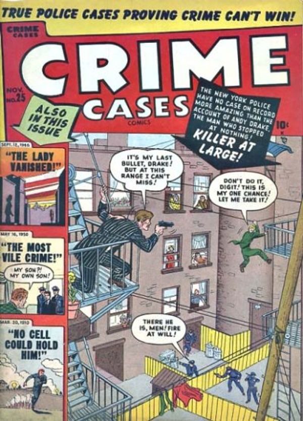 Crime Cases Comics #25