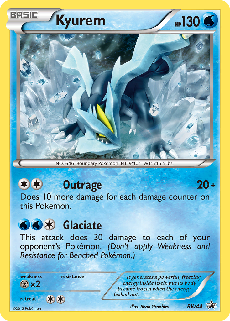 Kyurem (BW44) - BW Black Star Promos Pokémon Card