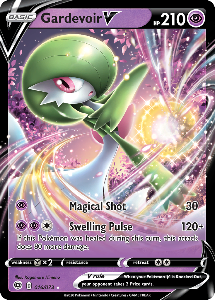 Gardevoir V (16/73) - Champion's Path Pokémon Card