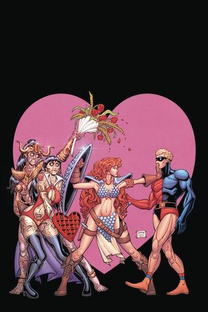 DIE!NAMITE: Our Bloody Valentine #1 (30 COPY ROBSON VIRGIN INCENTIVE)