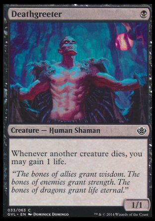 Deathgreeter (Duel Decks : Anthology) Trading Card