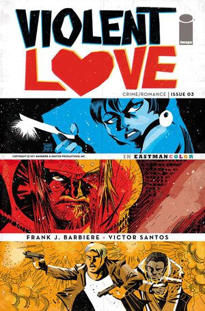 Violent Love #3 (Cover B Santos)