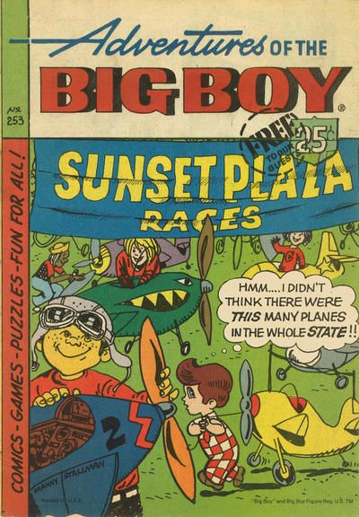 Adventures of Big Boy #253 Comic