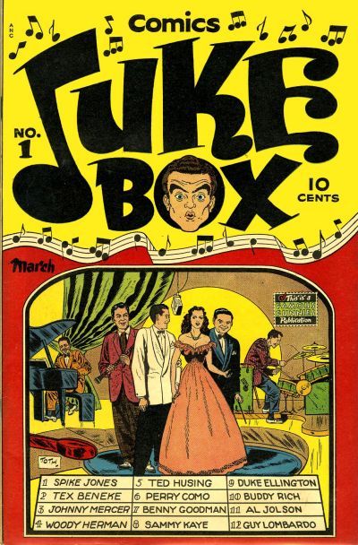 Juke Box Comics #1 Comic
