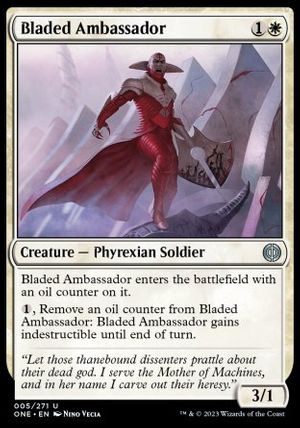 Bladed Ambassador (Phyrexia: All Will Be One)