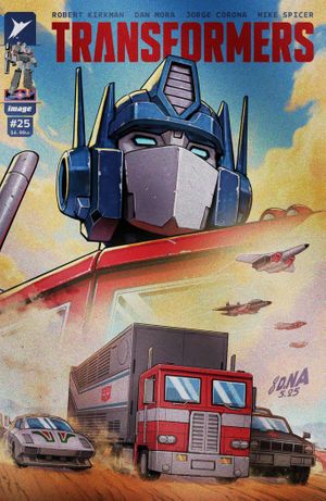Transformers #25 (Cvr I David Nakayama Foil Variant)