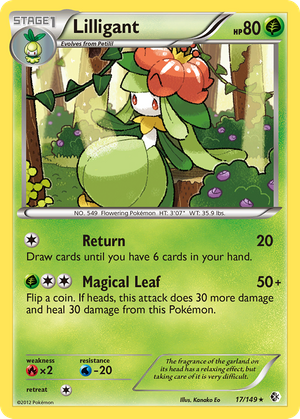 Lilligant (17/149) - Boundaries Crossed