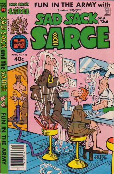Sad Sack And The Sarge #142 Comic
