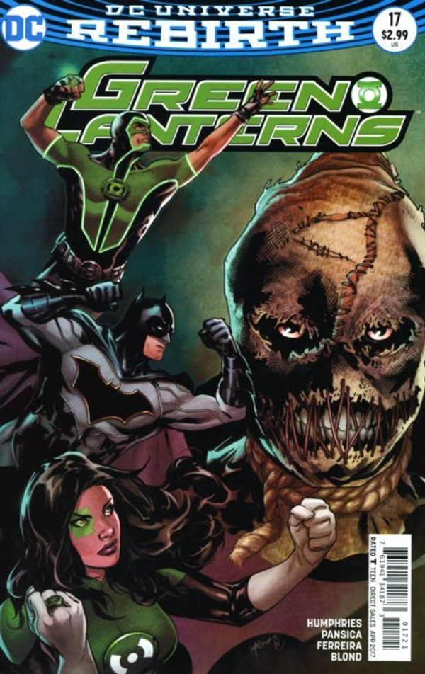 Green Lanterns #17 (Variant Cover)