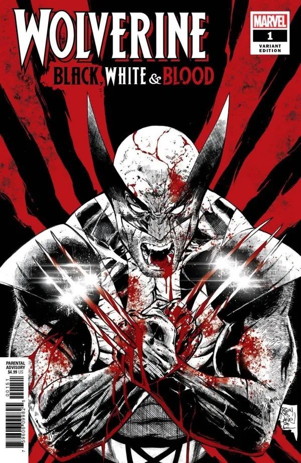 Wolverine: Black White & Blood Comic
