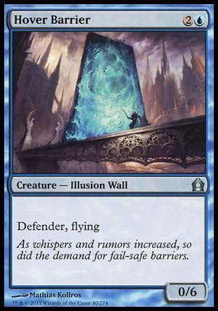 Hover Barrier (Return to Ravnica) Trading Card