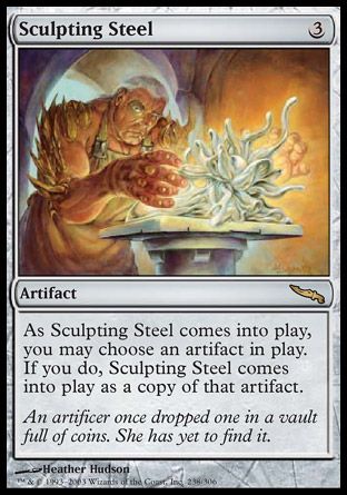 Sculpting Steel (Mirrodin) Trading Card