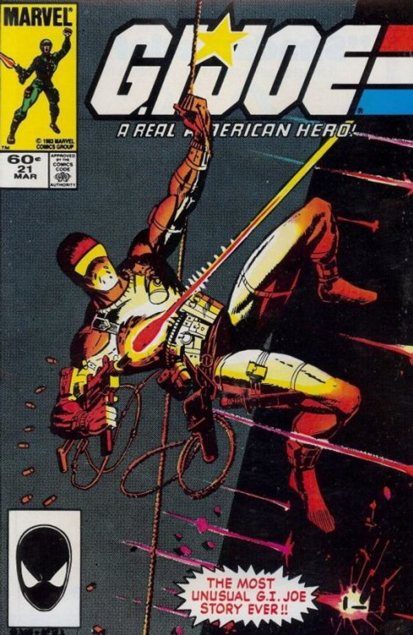 G.I. Joe, A Real American Hero #21 (3rd Printing)
