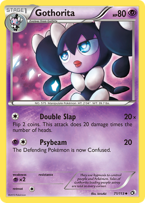 Gothorita (71/113) - Legendary Treasures (Reverse Holo)