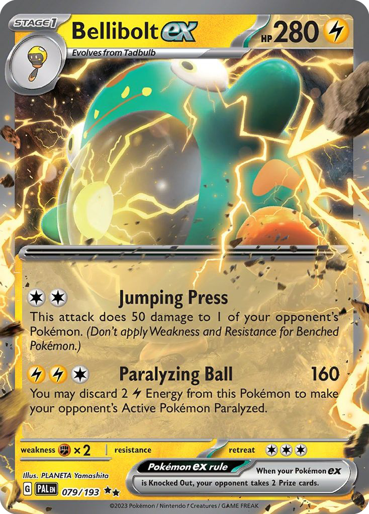 Bellibolt ex (79/193) - Paldea Evolved Pokémon Card