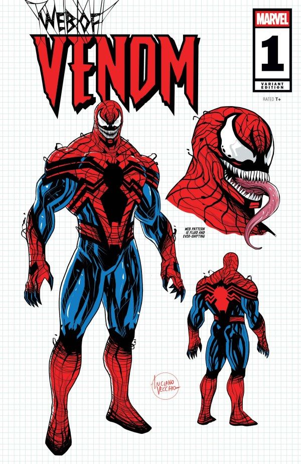 Web of Venom #1 (Luciano Vecchio Design Variant) Comic