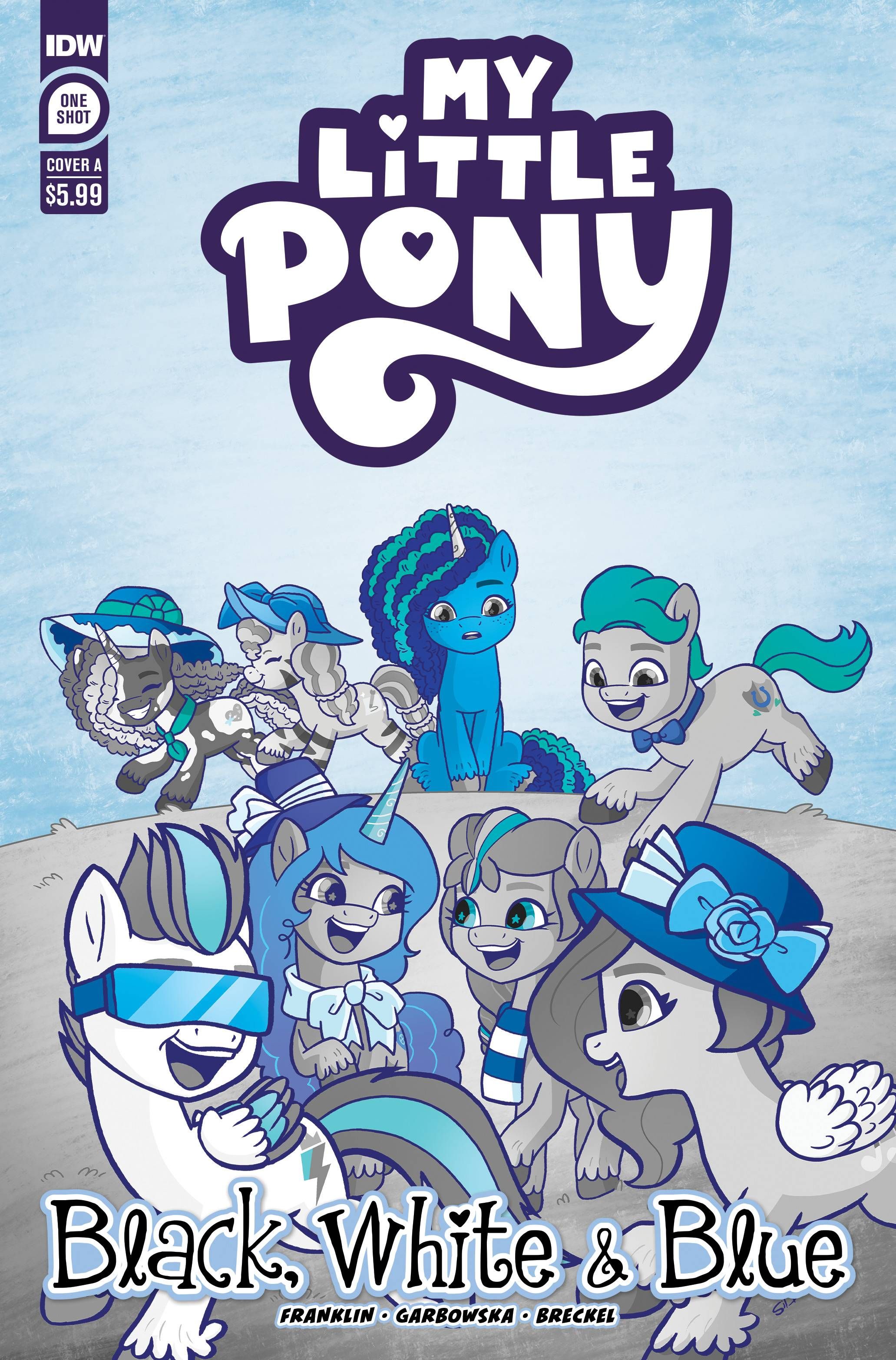 My Little Pony: Black, White, & Blue #nn Comic