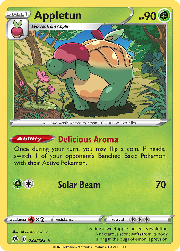 Appletun (23/192) - Rebel Clash Pokémon Card