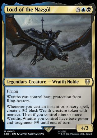 Lord of the Nazgul (The Lord of the Rings Commander Decks) Trading Card